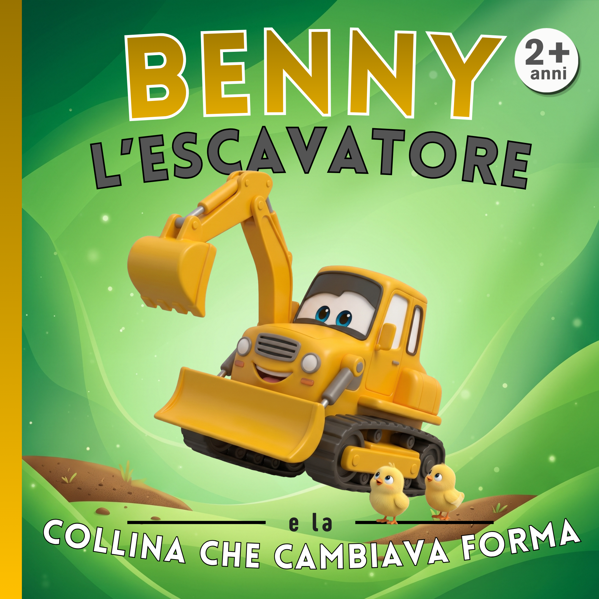Benny l'escavatore e la collina che cambiava forma - Storytime