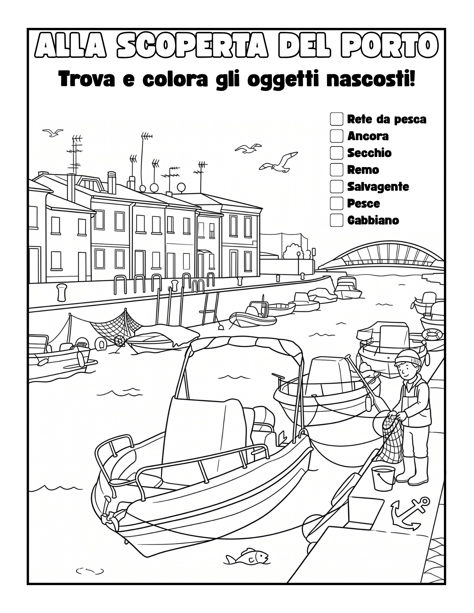 Attività creativa pagina 72 - Fano col naso all'insù