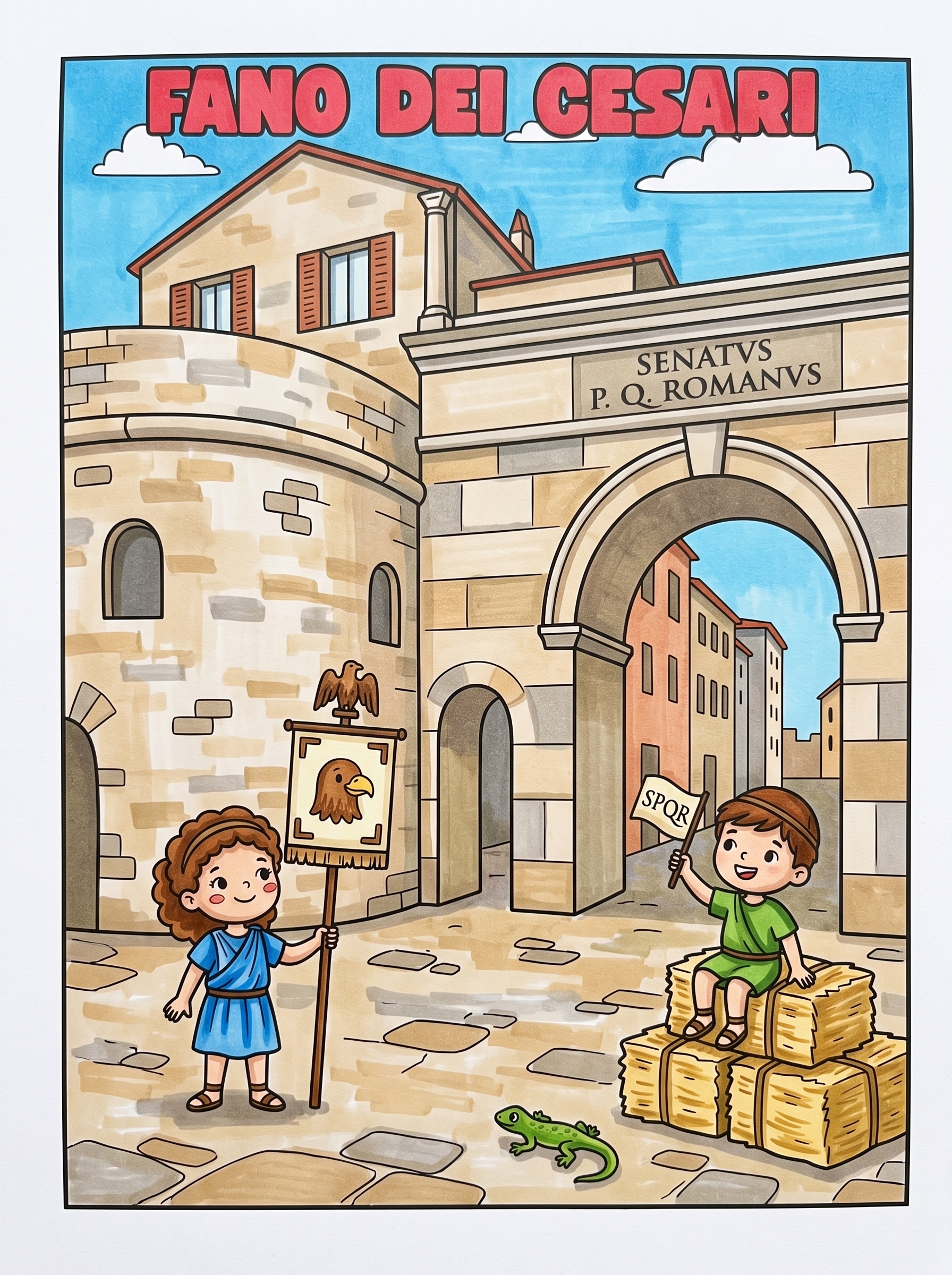 Illustrazione a colori 3 - Fano